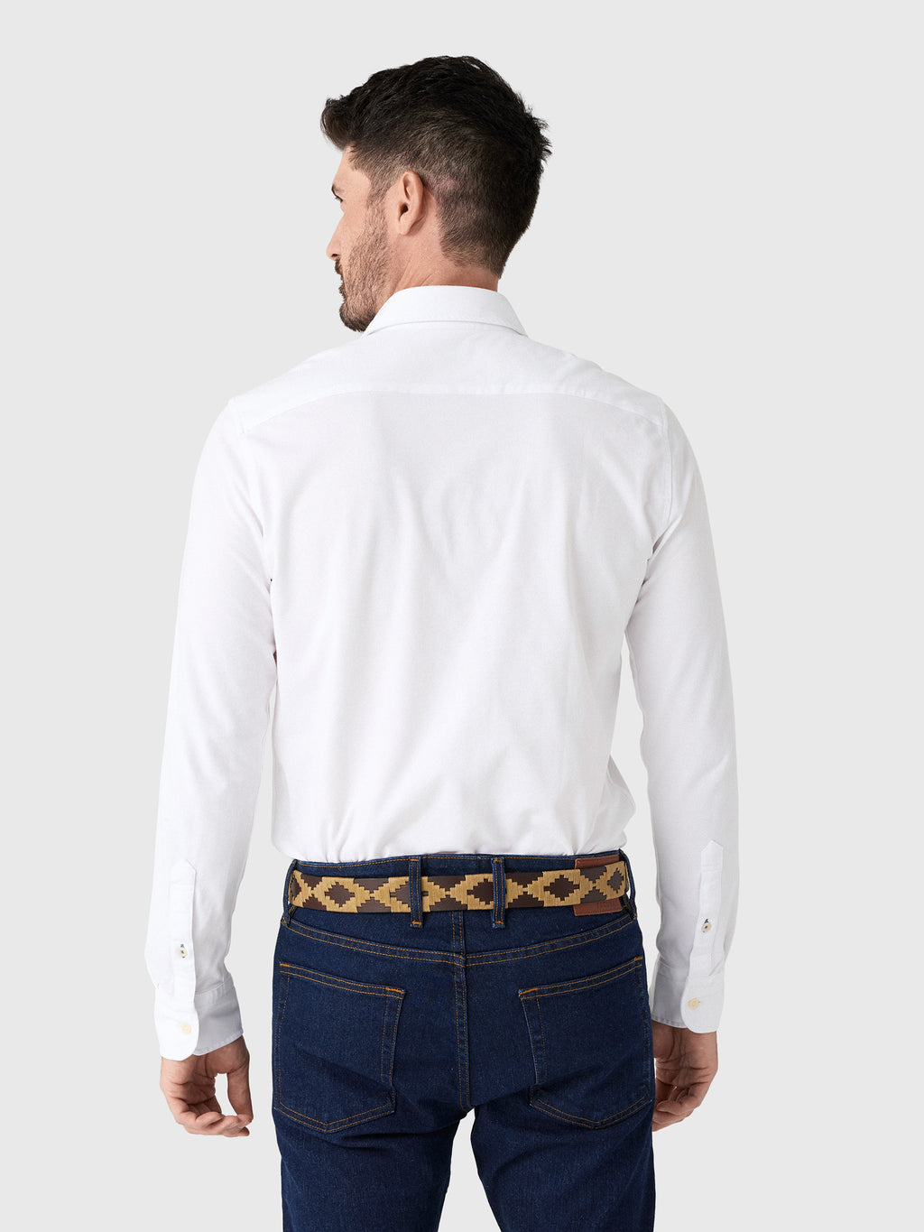 Faherty Brand Men's Costa Piqué Shirt - Saint Bernard