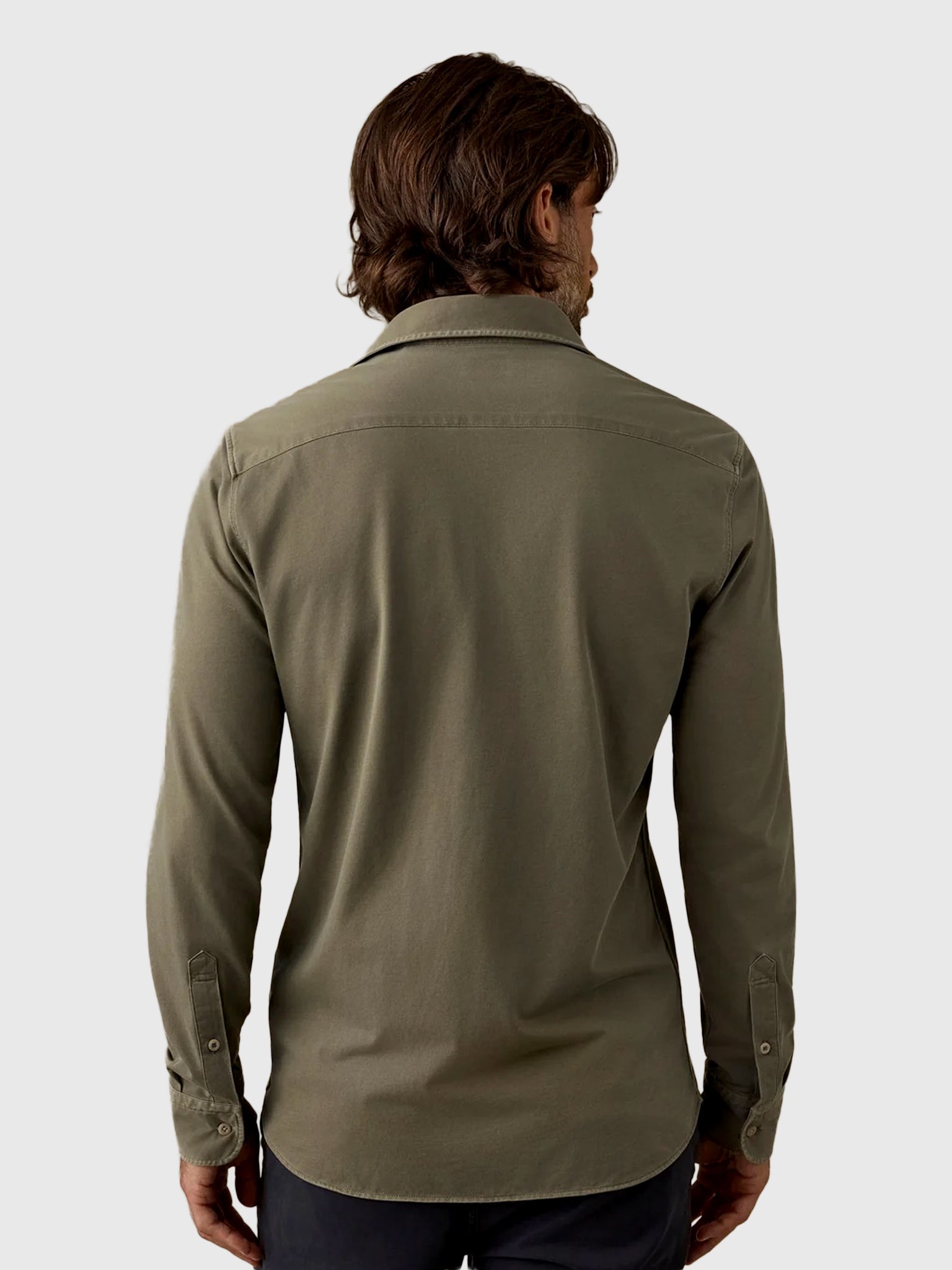 Faherty Brand Men's Costa Piqué Shirt - Saint Bernard