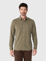 Faherty Brand Men's Costa Piqué Shirt - Saint Bernard