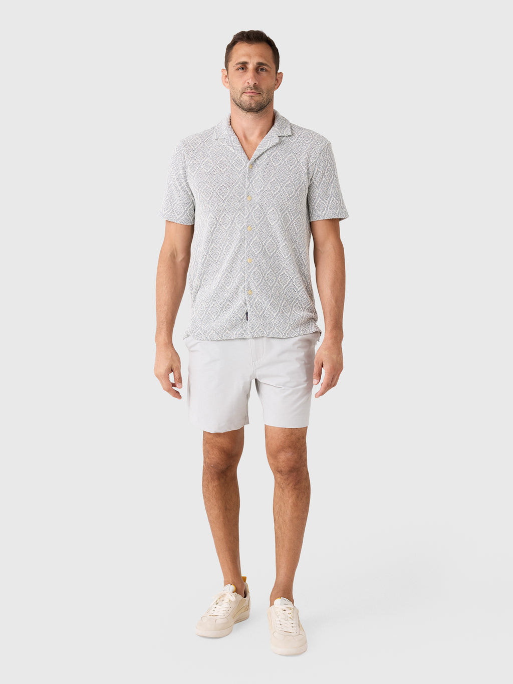 Faherty Brand Men's Short-Sleeve Oasis Camp Shirt - Saint Bernard