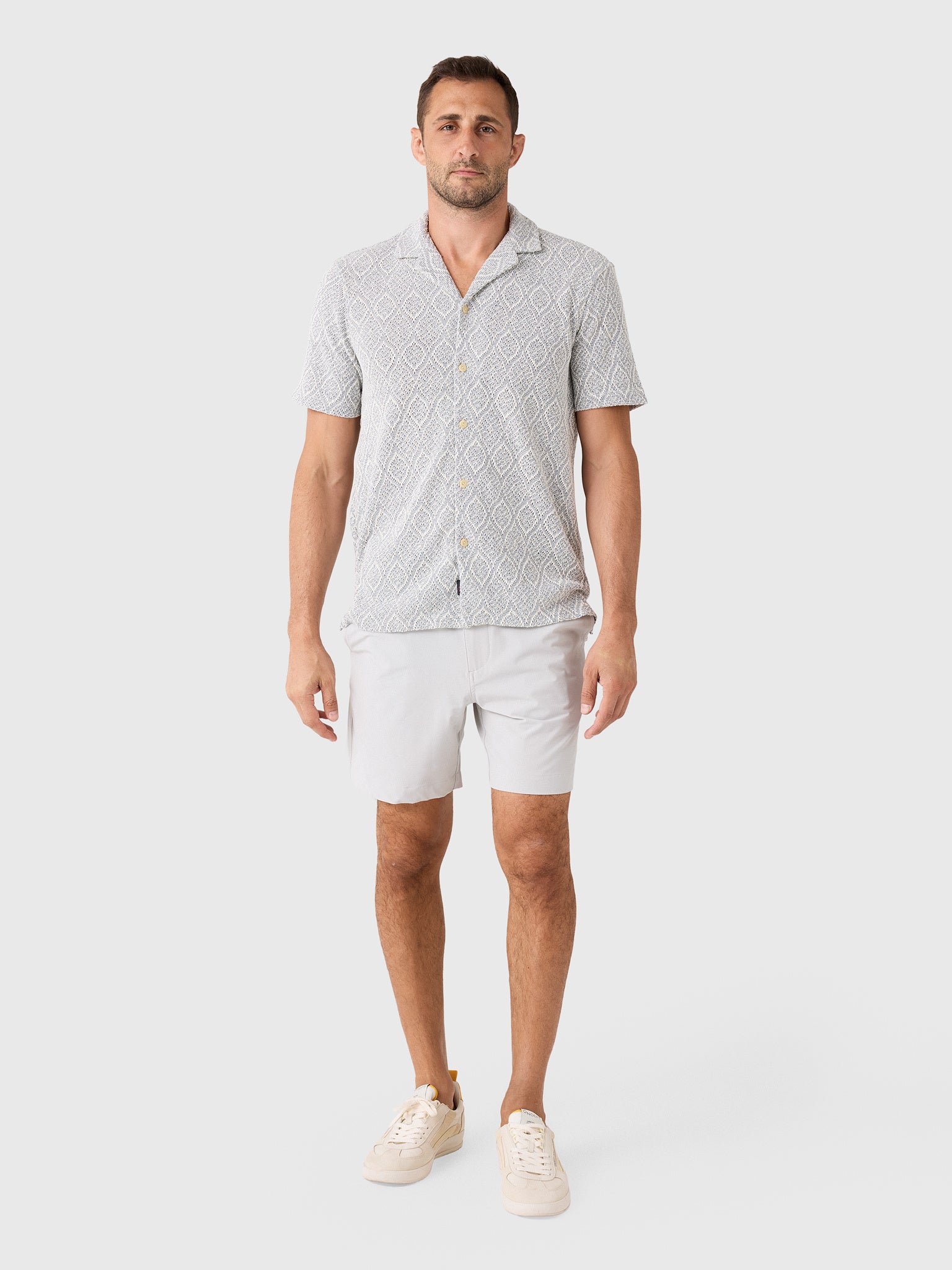 Faherty Brand Men's Short-Sleeve Oasis Camp Shirt - Saint Bernard