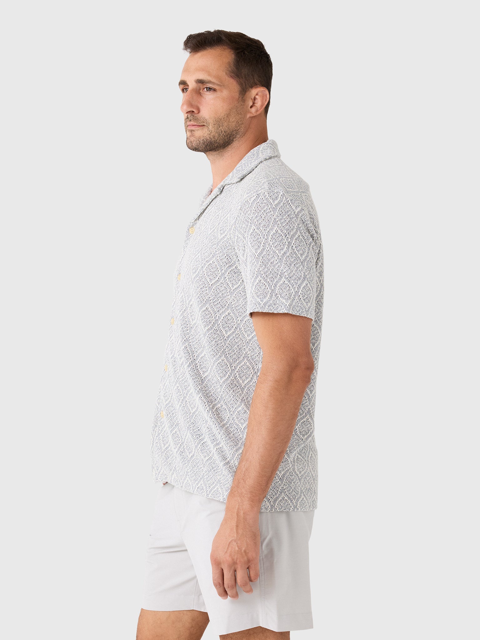Faherty Brand Men's Short-Sleeve Oasis Camp Shirt - Saint Bernard