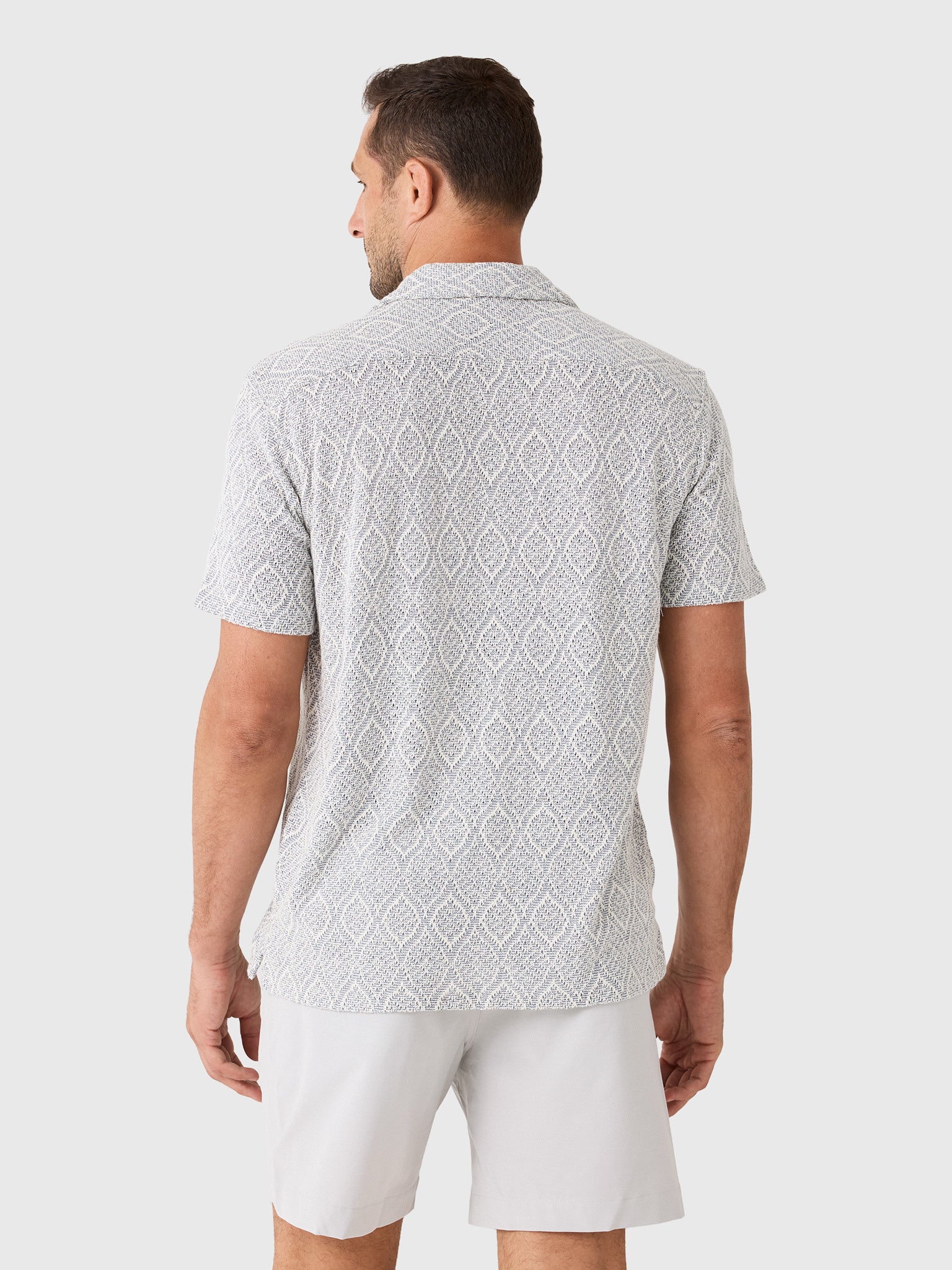 Faherty Brand Men's Short-Sleeve Oasis Camp Shirt - Saint Bernard