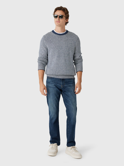 Faherty Brand Men's Heirloom Crewneck Sweater - Saint Bernard