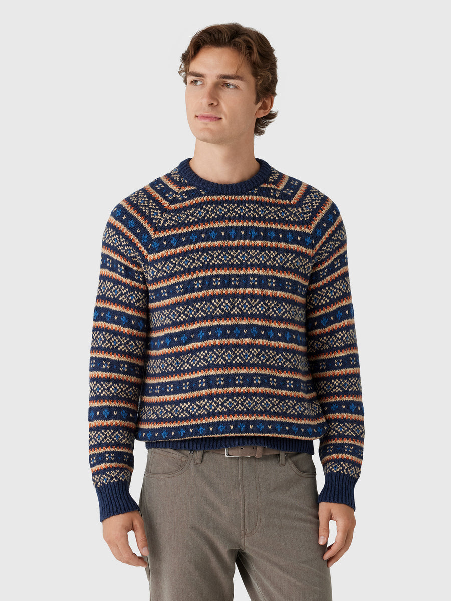 Faherty Brand Men's Nordic Crew Sweater
