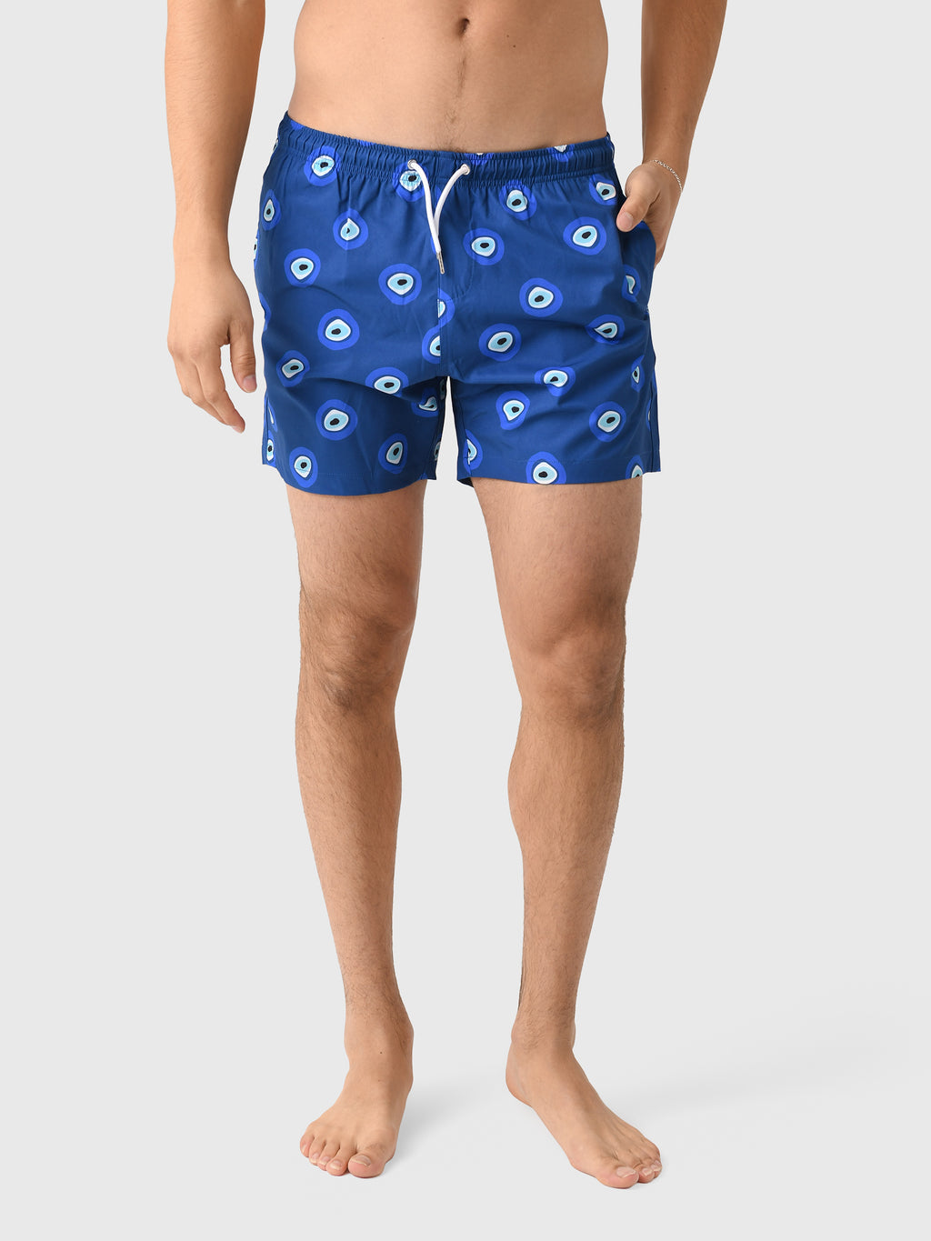 Bermies Men's Mykonos Swim Trunk - Saint Bernard