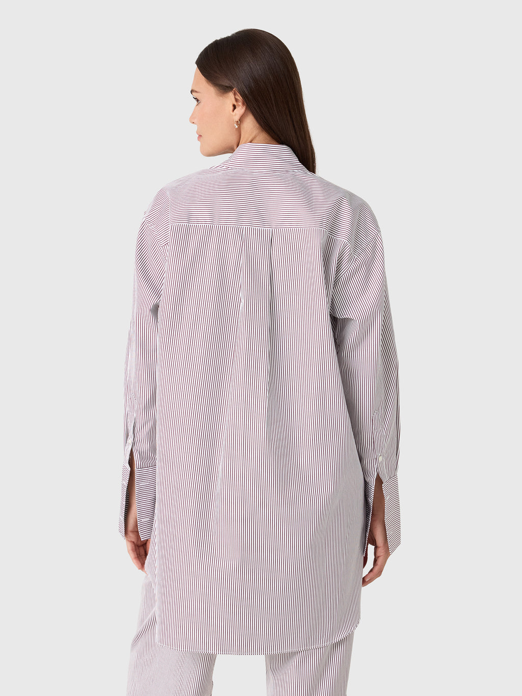 Comme Si Women's Mandarin Collar Tunic - Saint Bernard