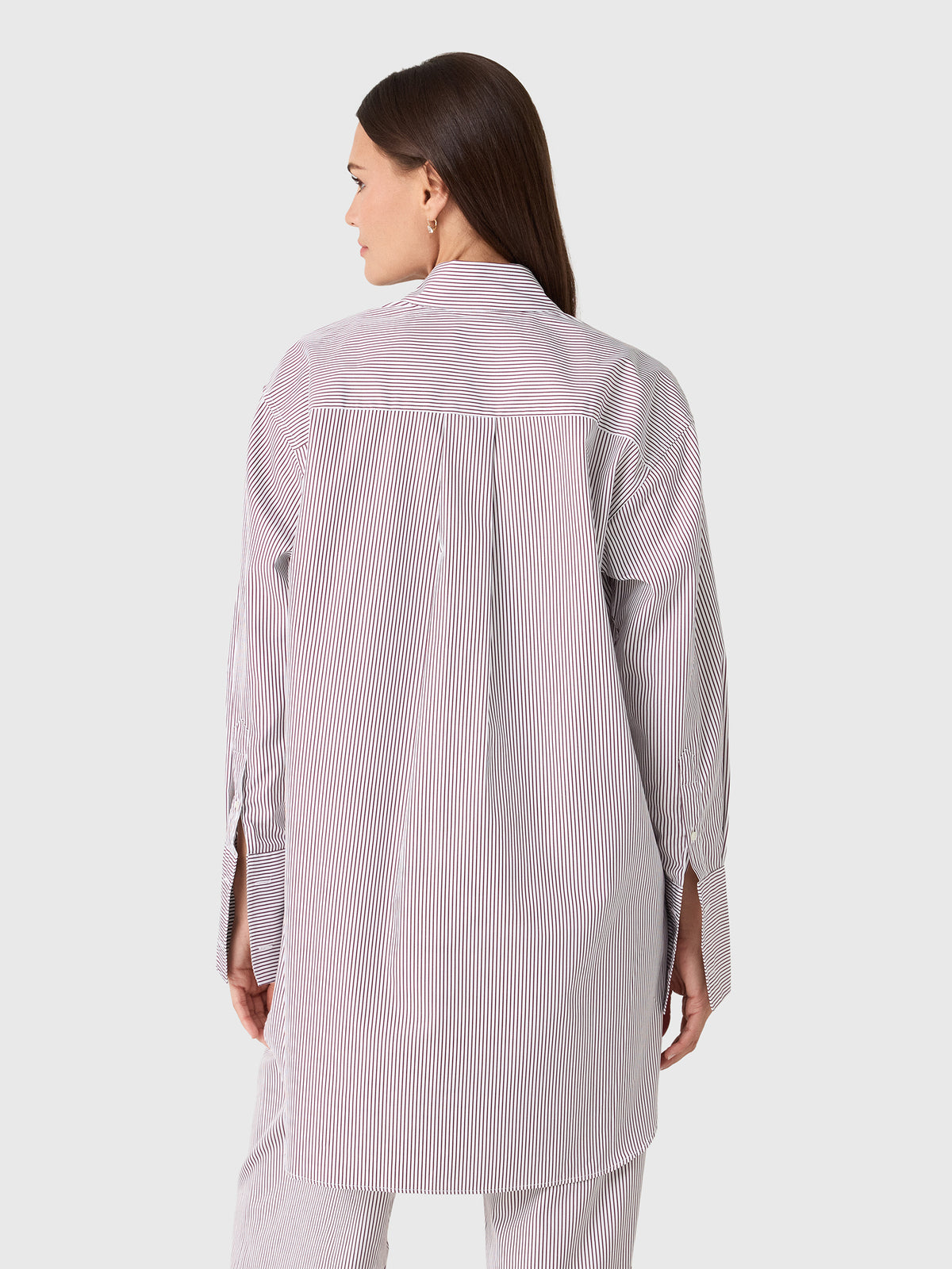 Comme Si Women's Mandarin Collar Tunic - Saint Bernard