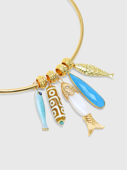 Knotty Bling Marisol Necklace