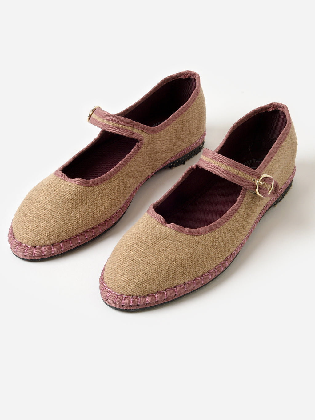 Flabelus Women's Dora Mary Jane Flat - Saint Bernard