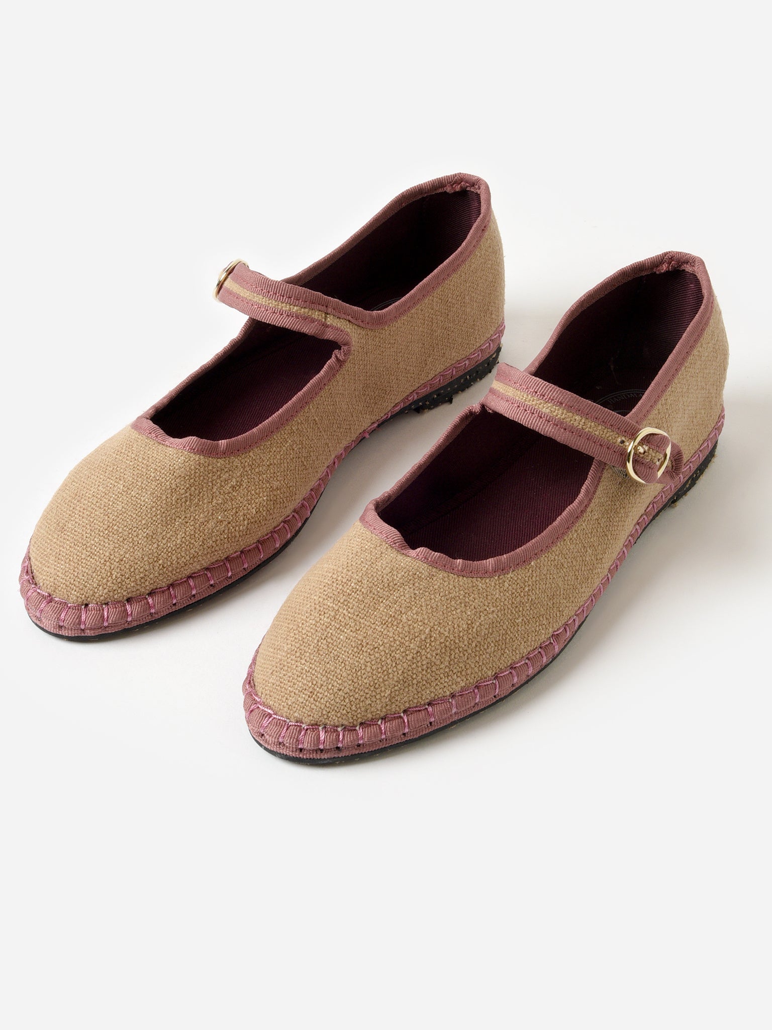 Flabelus Women's Dora Mary Jane Flat - Saint Bernard