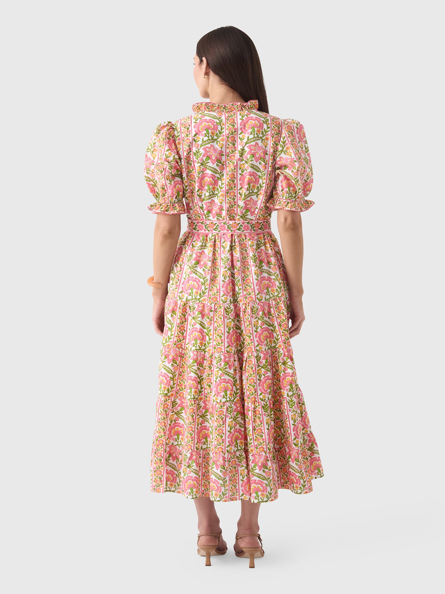 Pink City Prints Women's Matilda Dress - Saint Bernard