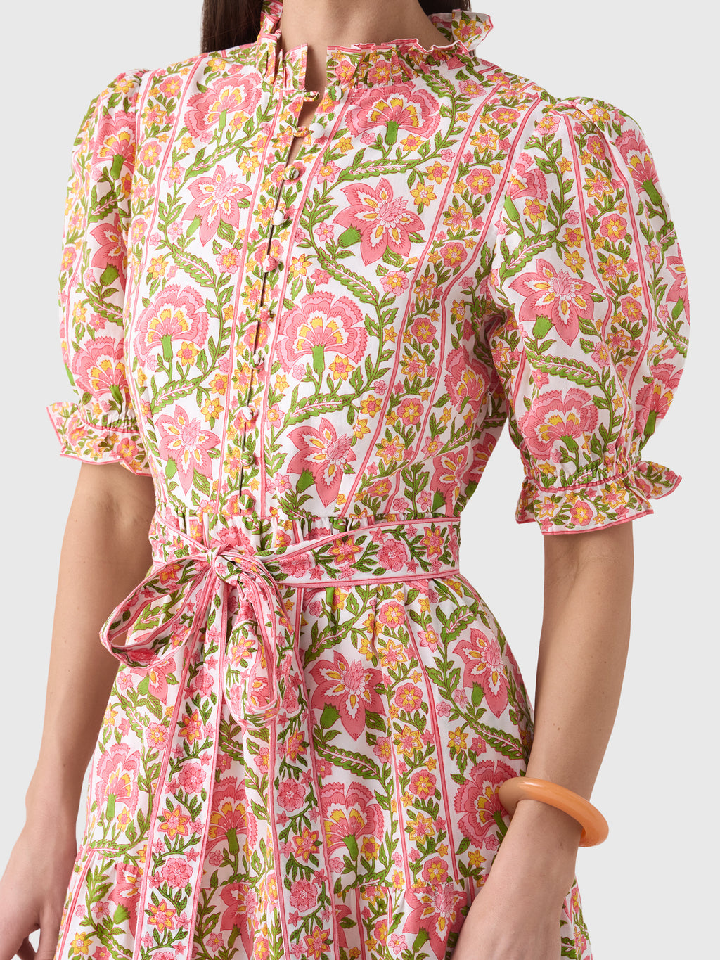 Pink City Prints Women's Matilda Dress - Saint Bernard