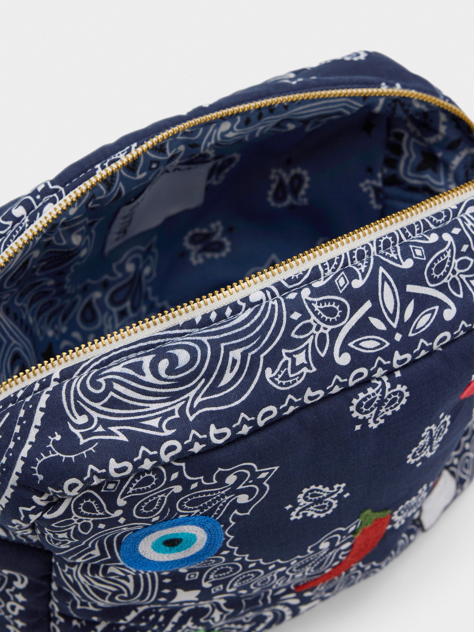 Call It By Your Name Maxi Rectangle Toiletry Bag - Saint Bernard