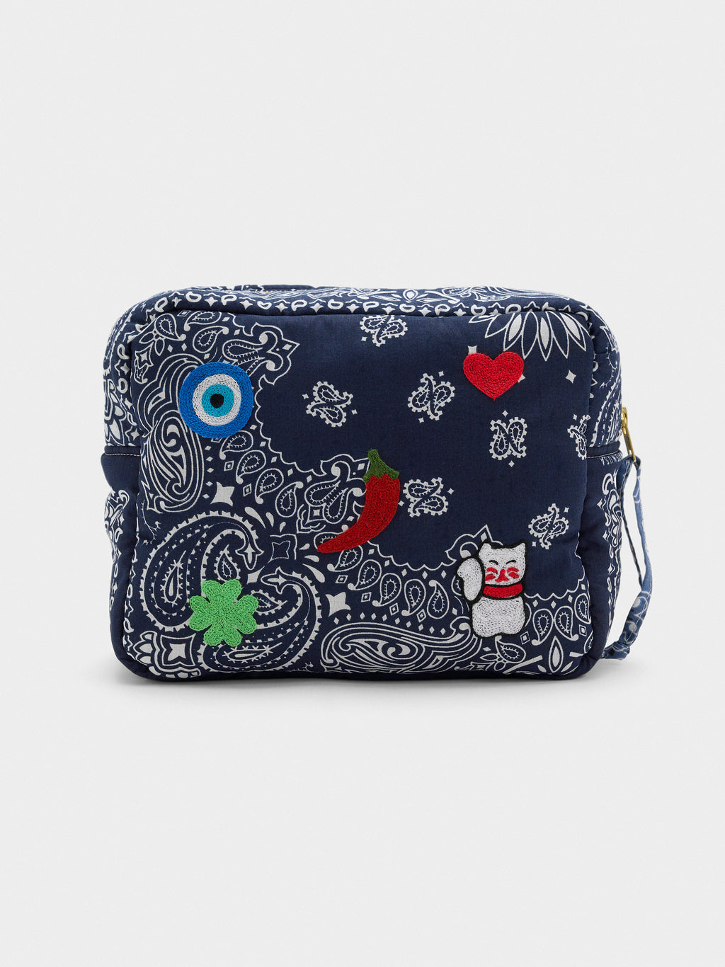 Call It By Your Name Maxi Rectangle Toiletry Bag - Saint Bernard