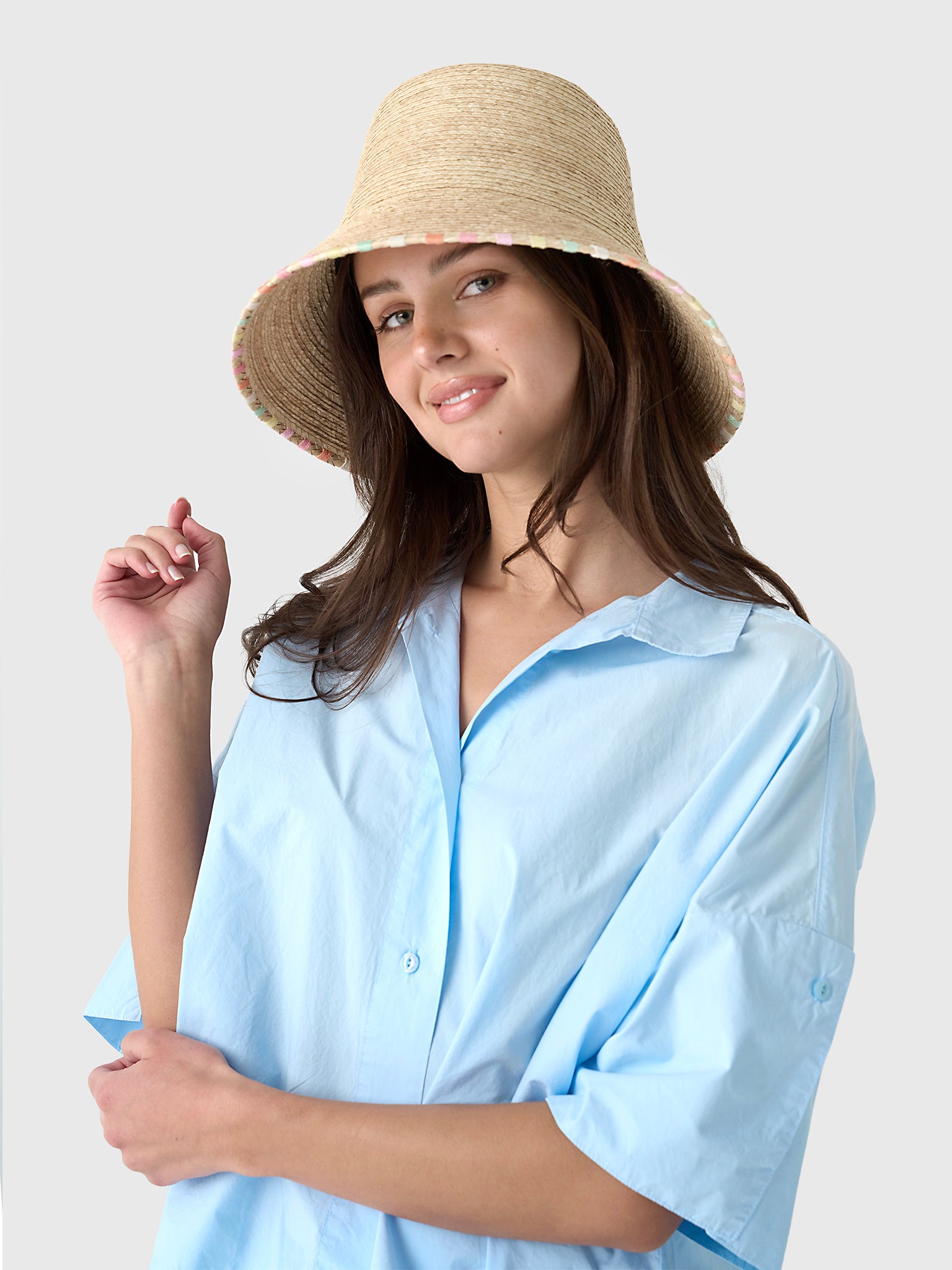 Sunshine Tienda Women's Mila Bucket Hat - Saint Bernard