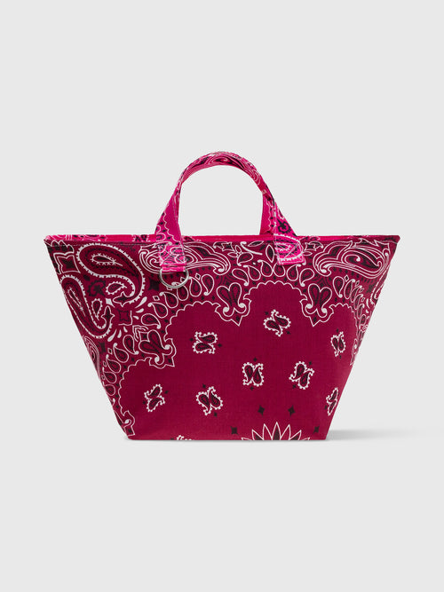 Call It By Your Name Mini Basket Tote Bag - Saint Bernard