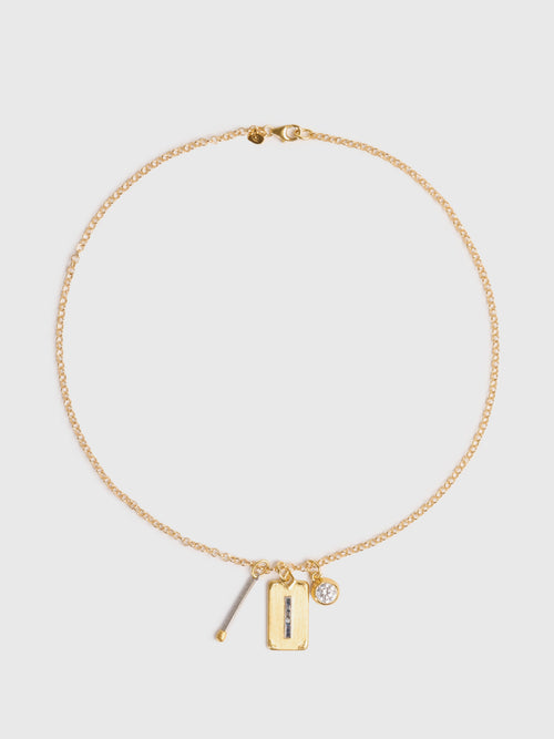 Hart Mini Belcher Charm Necklace