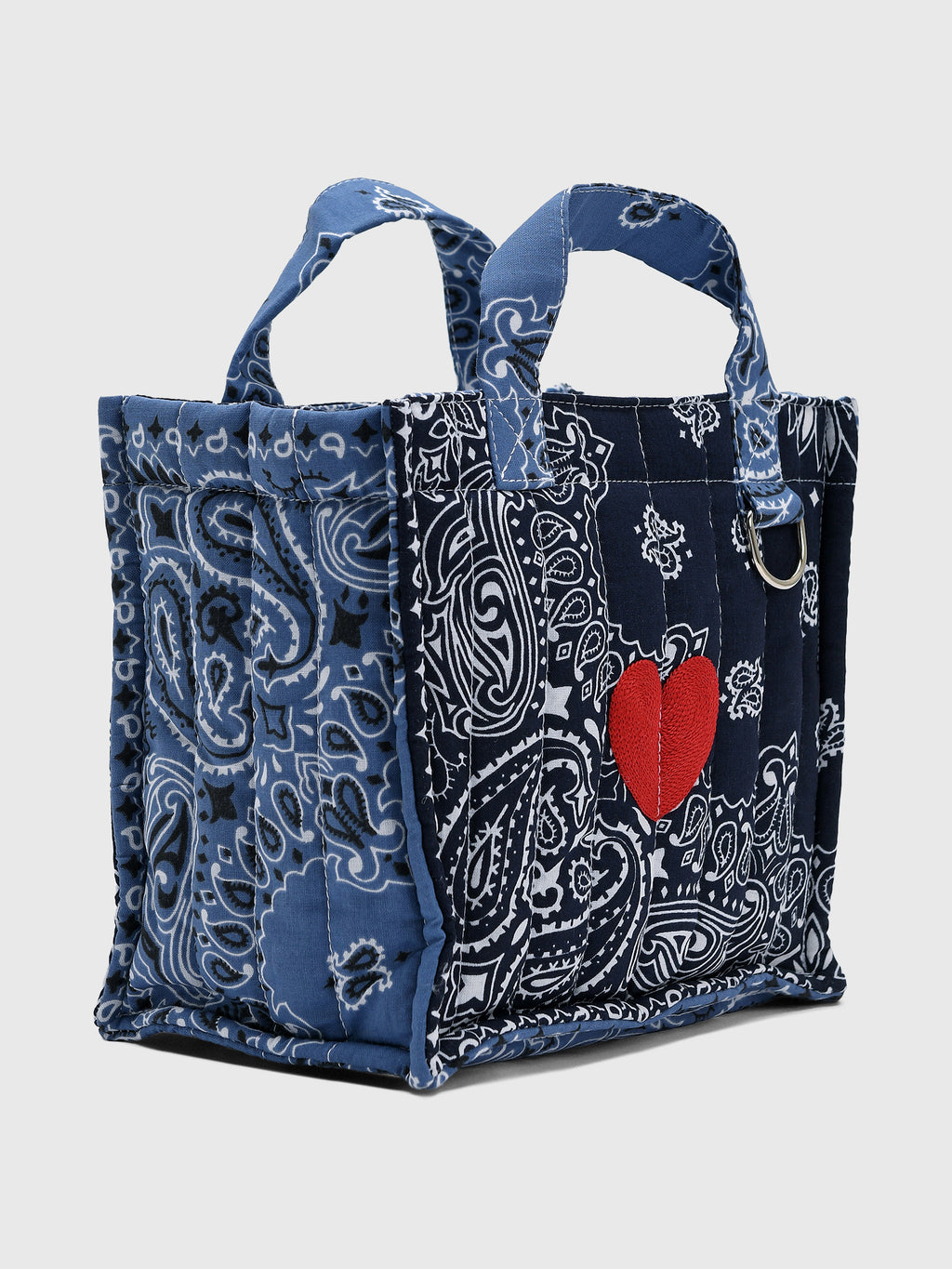 Call It By Your Name Quilted Mini Cabas Tote