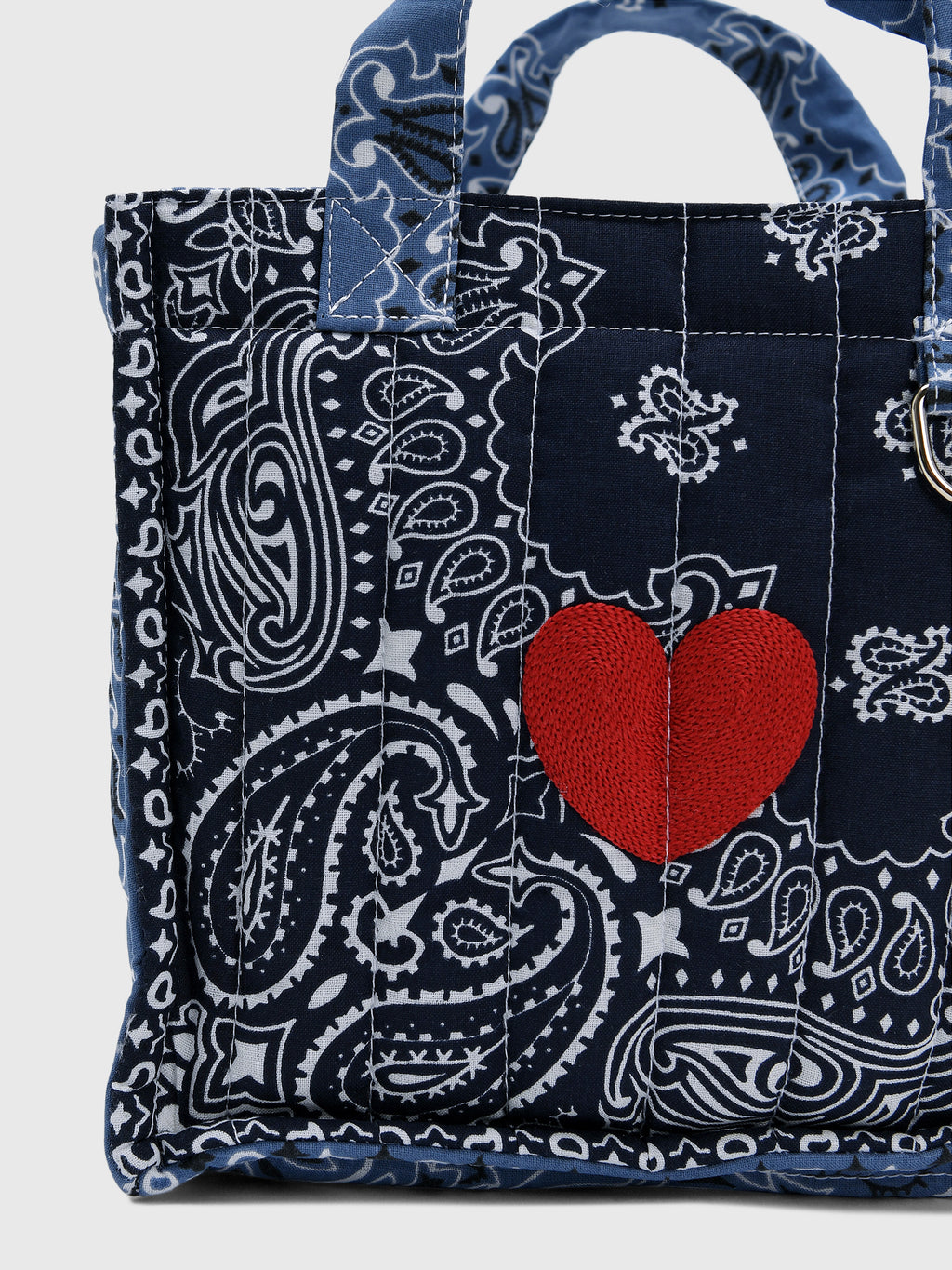 Call It By Your Name Quilted Mini Cabas Tote