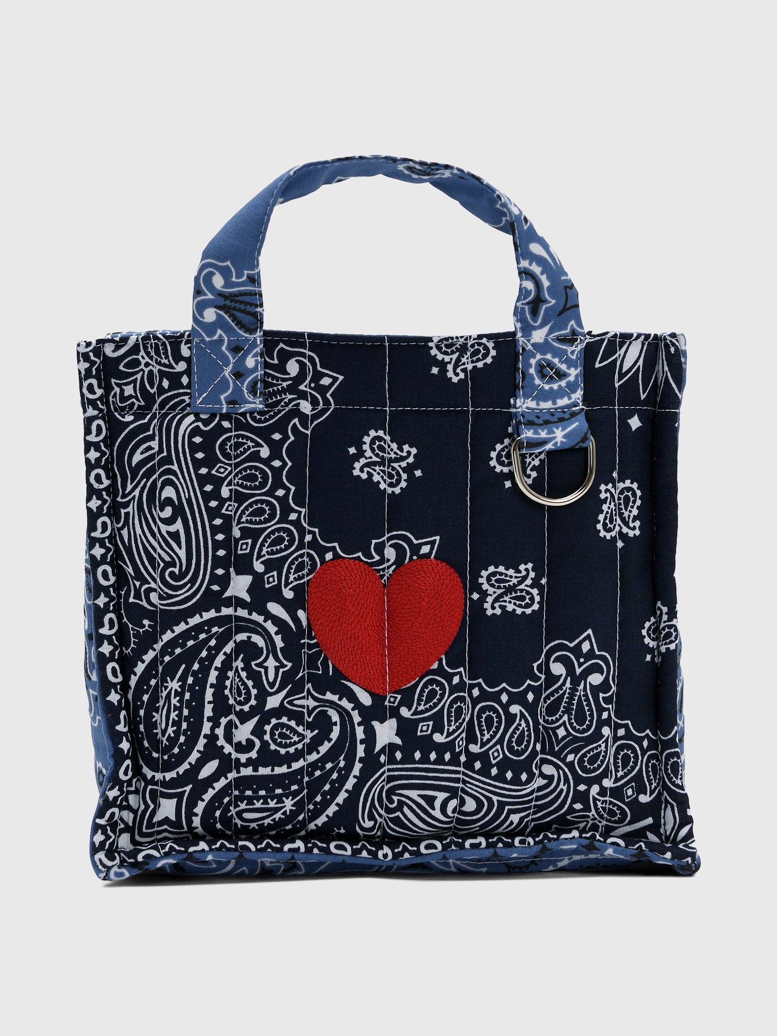 Call It By Your Name Quilted Mini Cabas Tote