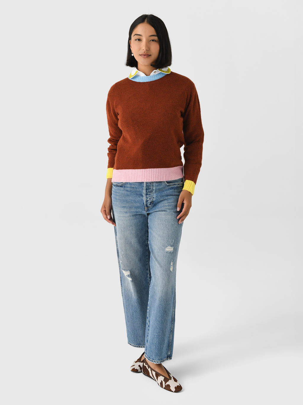 Moss SWEATERxMARRON-alt1