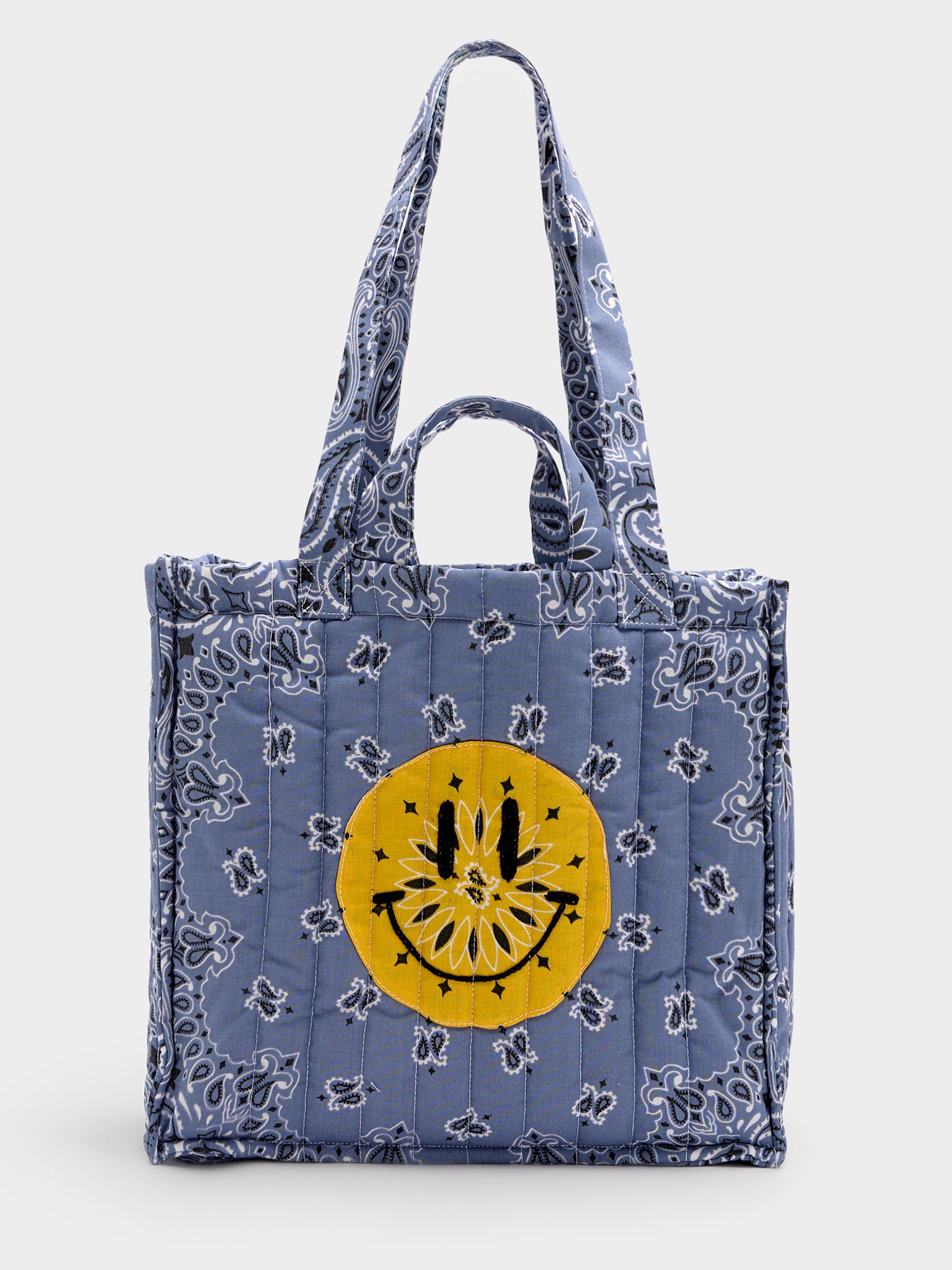 Call It By Your Name Medium Quilted Tote Bag - Saint Bernard