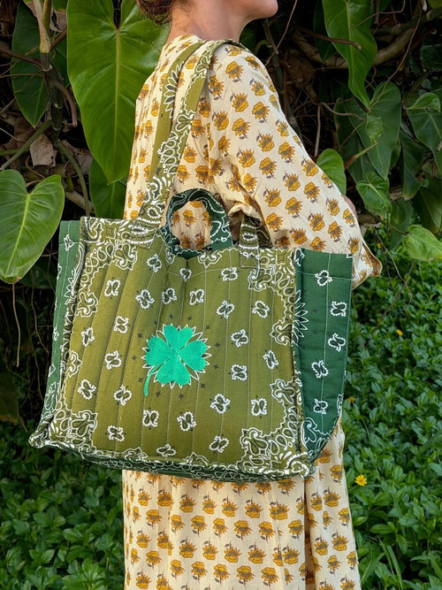 Call It By Your Name Medium Quilted Tote Bag