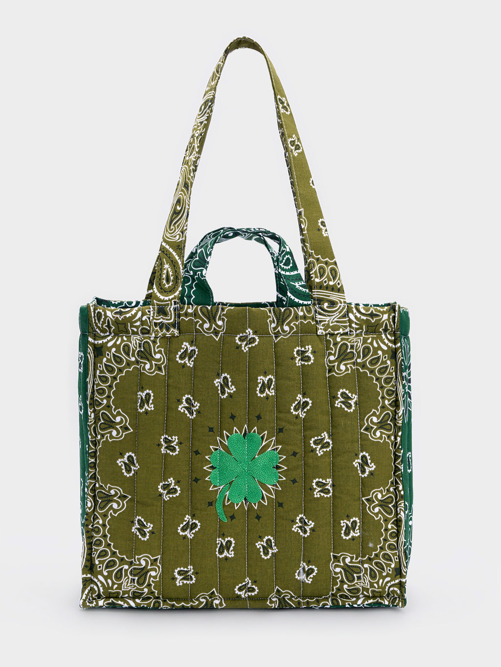 Call It By Your Name Medium Quilted Tote Bag - Saint Bernard