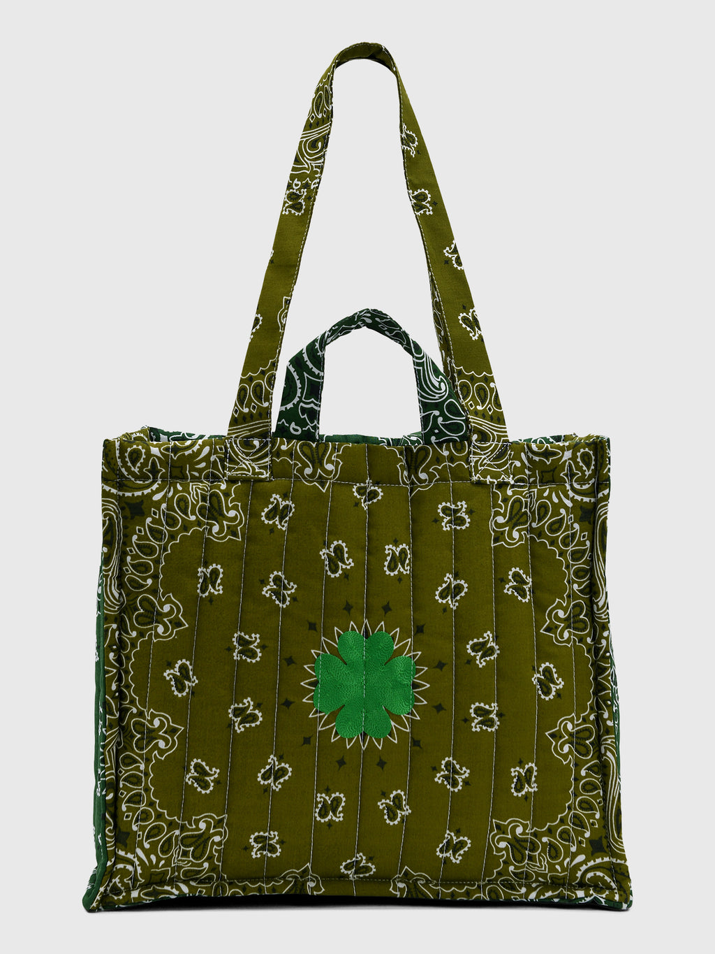 Call It By Your Name Medium Quilted Tote Bag - Saint Bernard