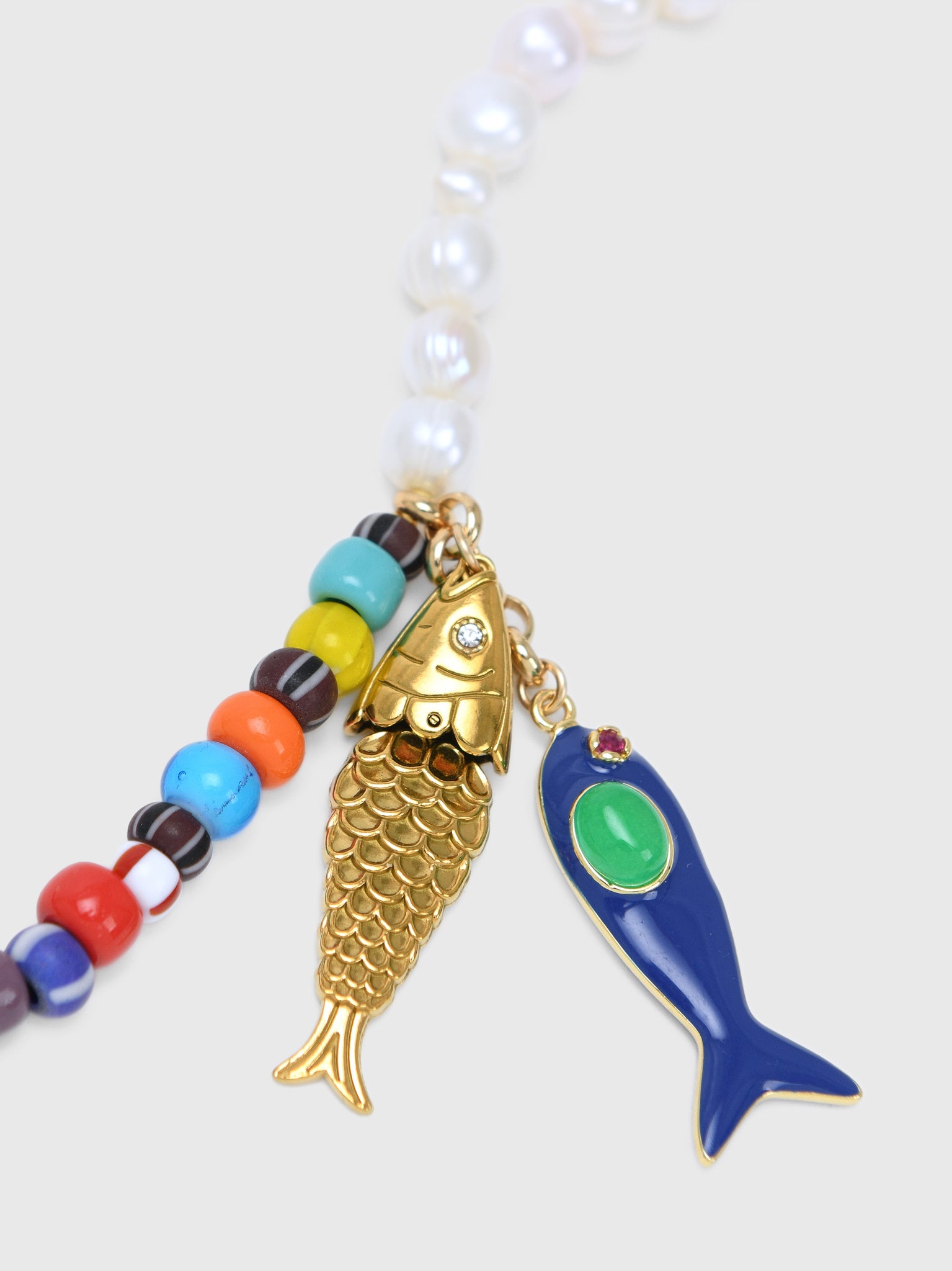 Knotty Bling Murano Necklace