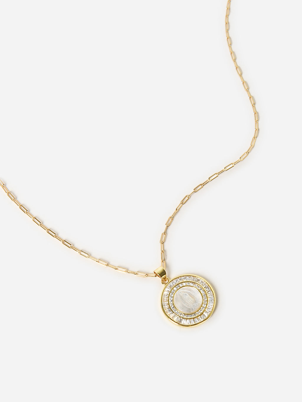 Joy Dravecky Women's Mother Mary Necklace - Saint Bernard