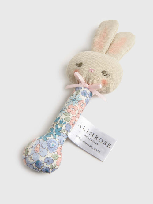 Alimrose Baby Bunny Stick Rattle