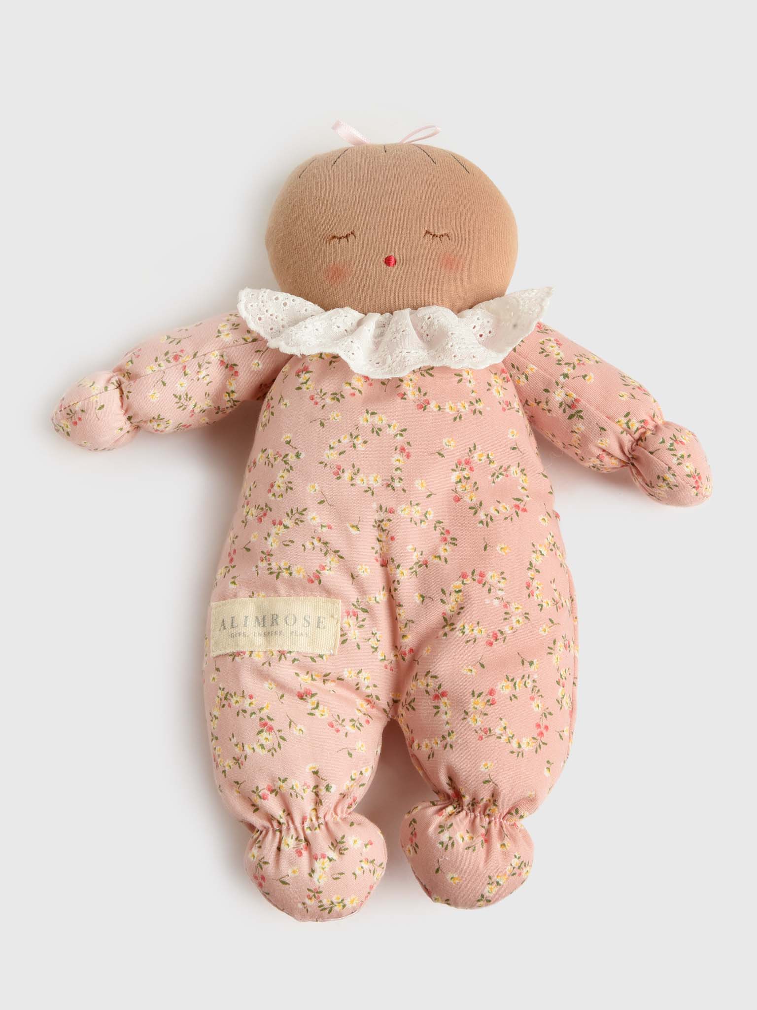 Alimrose Asleep Awake Baby Doll - Saint Bernard