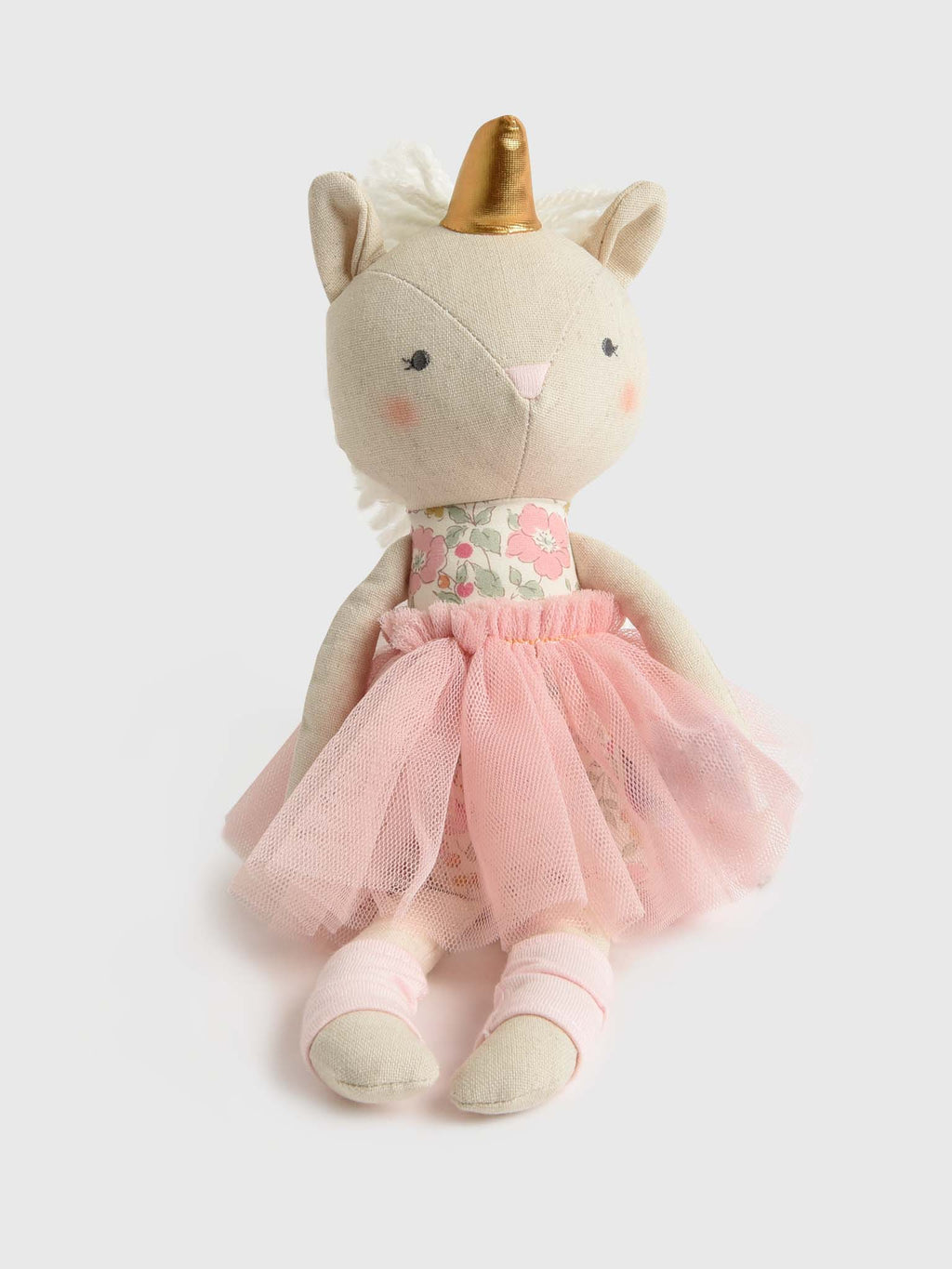 Alimrose Baby Unicorn Doll - Saint Bernard