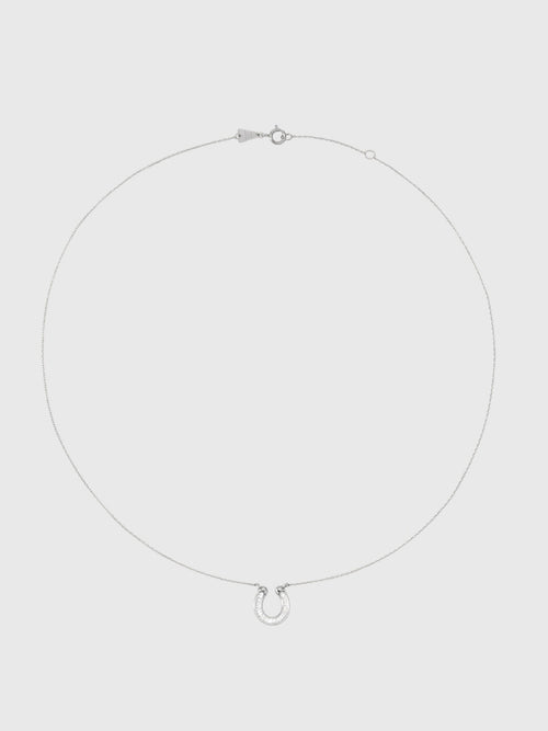 Adina Reyter Baguette Horseshoe Necklace