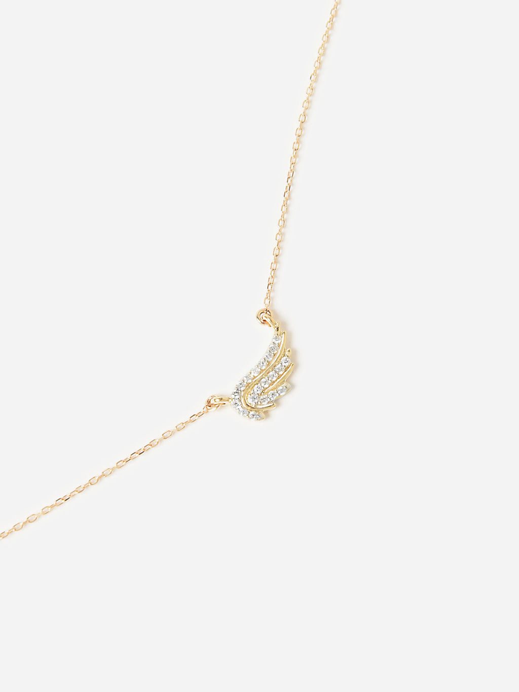 Adina Reyter Women's Pavé Wing Necklace - Saint Bernard