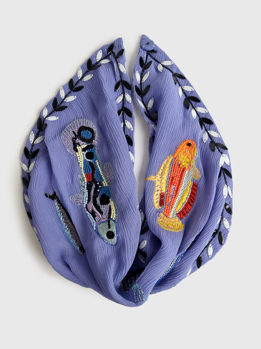 Mignonne Gavigan Pececito Scarf Necklace - Saint Bernard