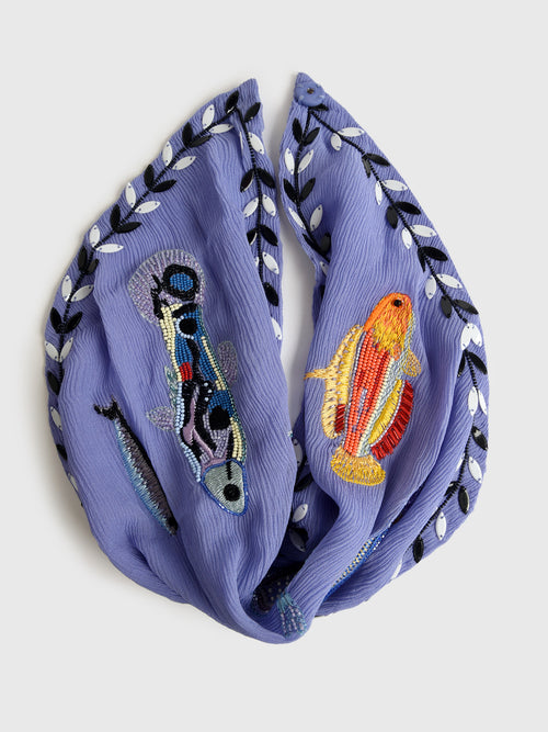 Mignonne Gavigan Pececito Scarf Necklace