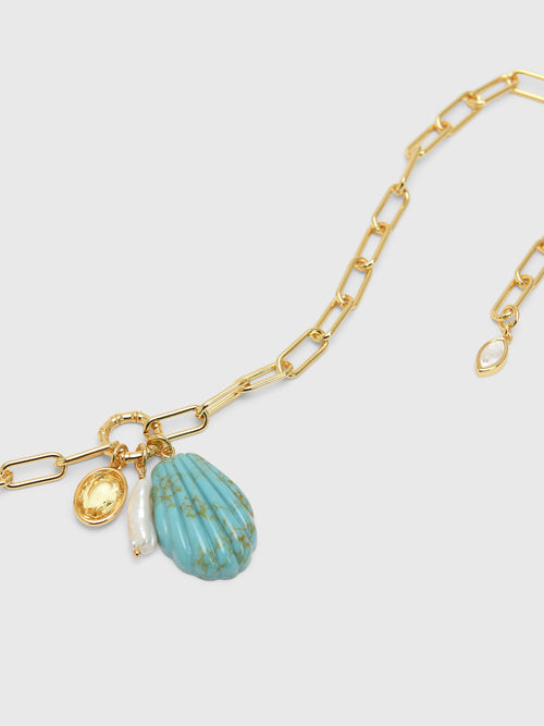 Mignonne Gavigan Natalia Charm Necklace - Saint Bernard