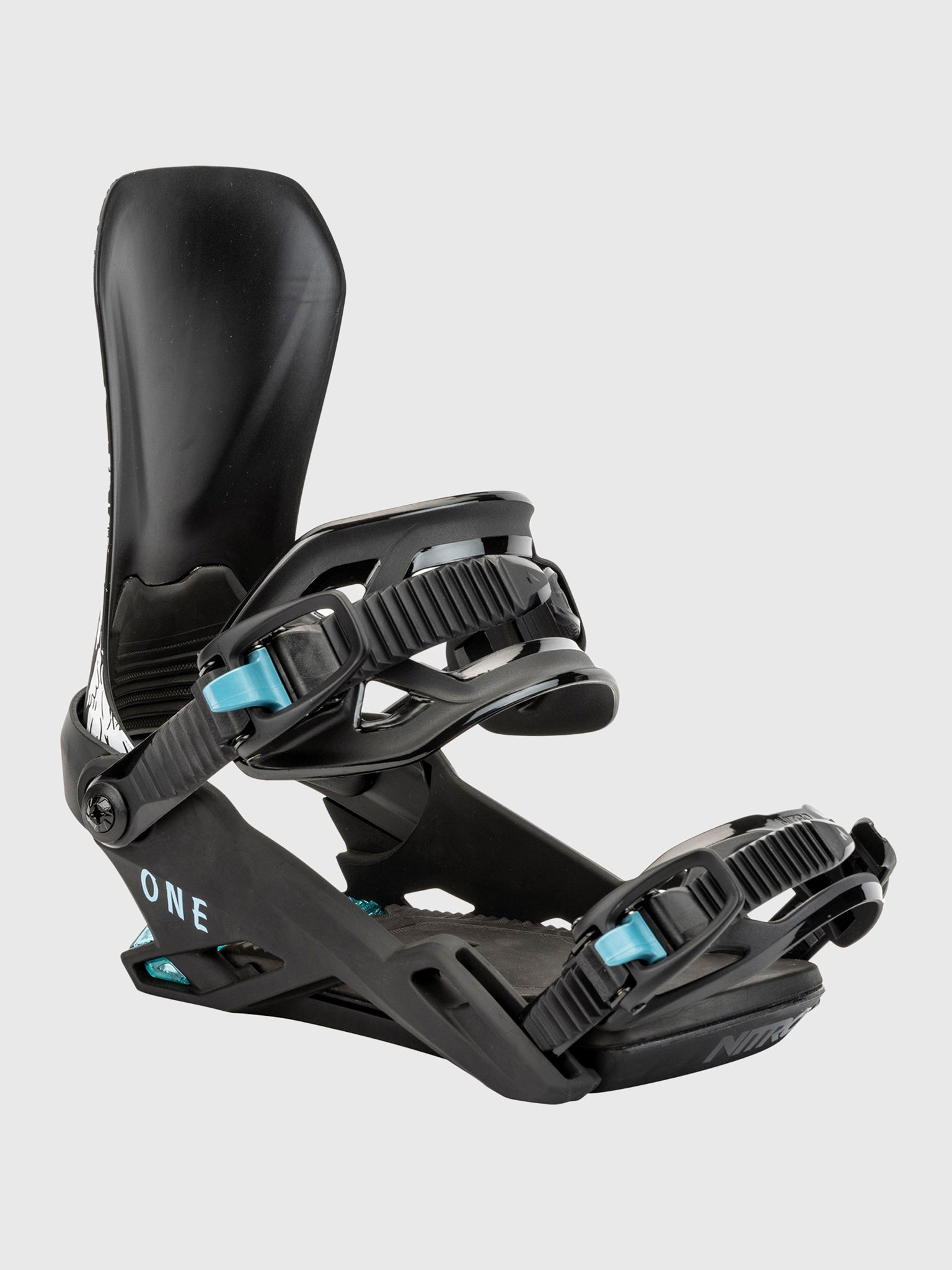 Nitro One Men's Snowboard Bindings 2025 - Saint Bernard