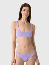 MC2 Saint Barth Women's Naima Crinkle Bikini Top - Saint Bernard