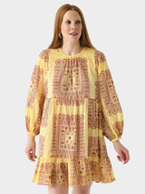Antik Batik Women's Nalii Mini Dress - Saint Bernard