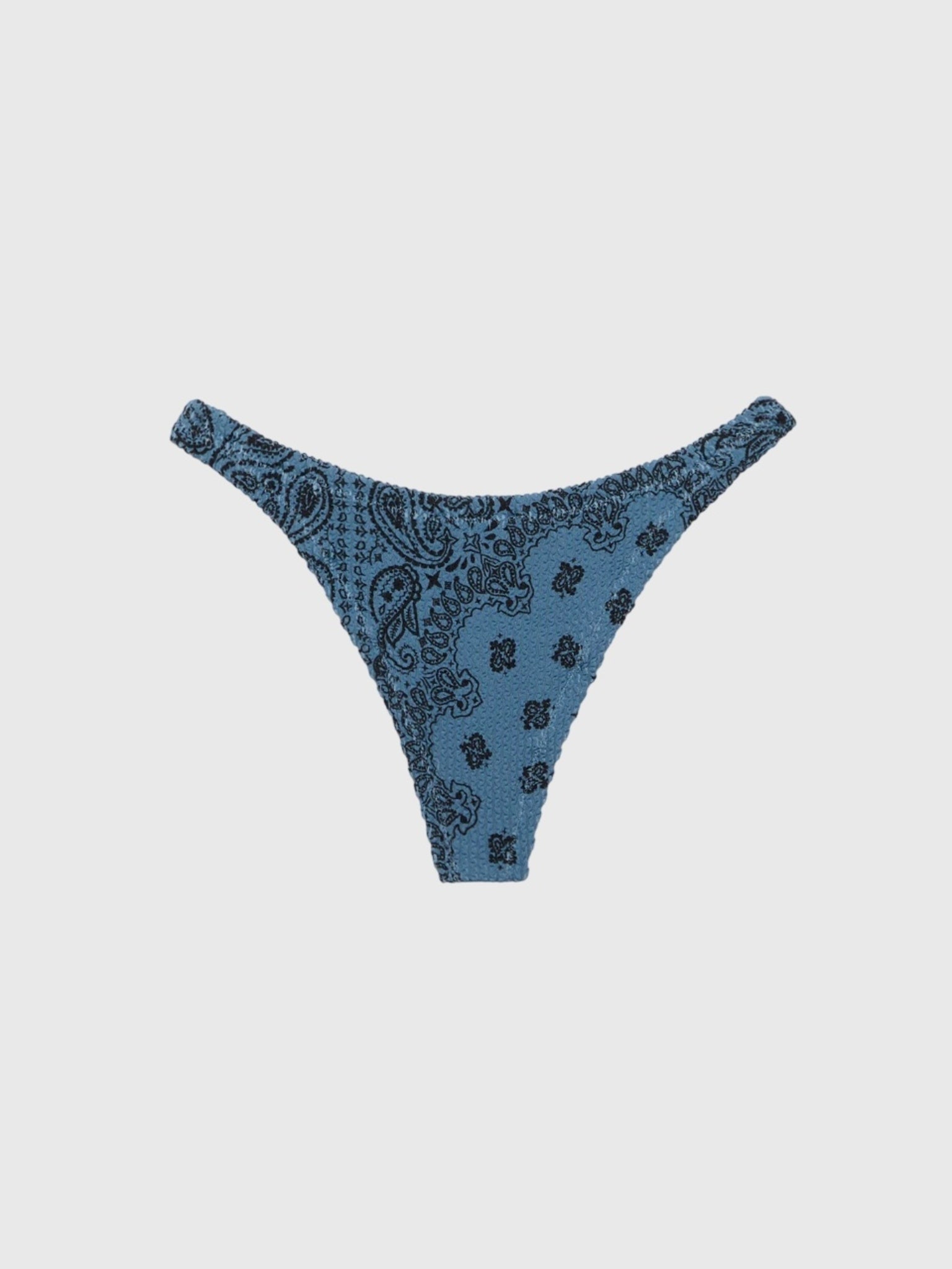 MC2 Saint Barth Women's Naomi Crinkle Bikini Bottom - Saint Bernard