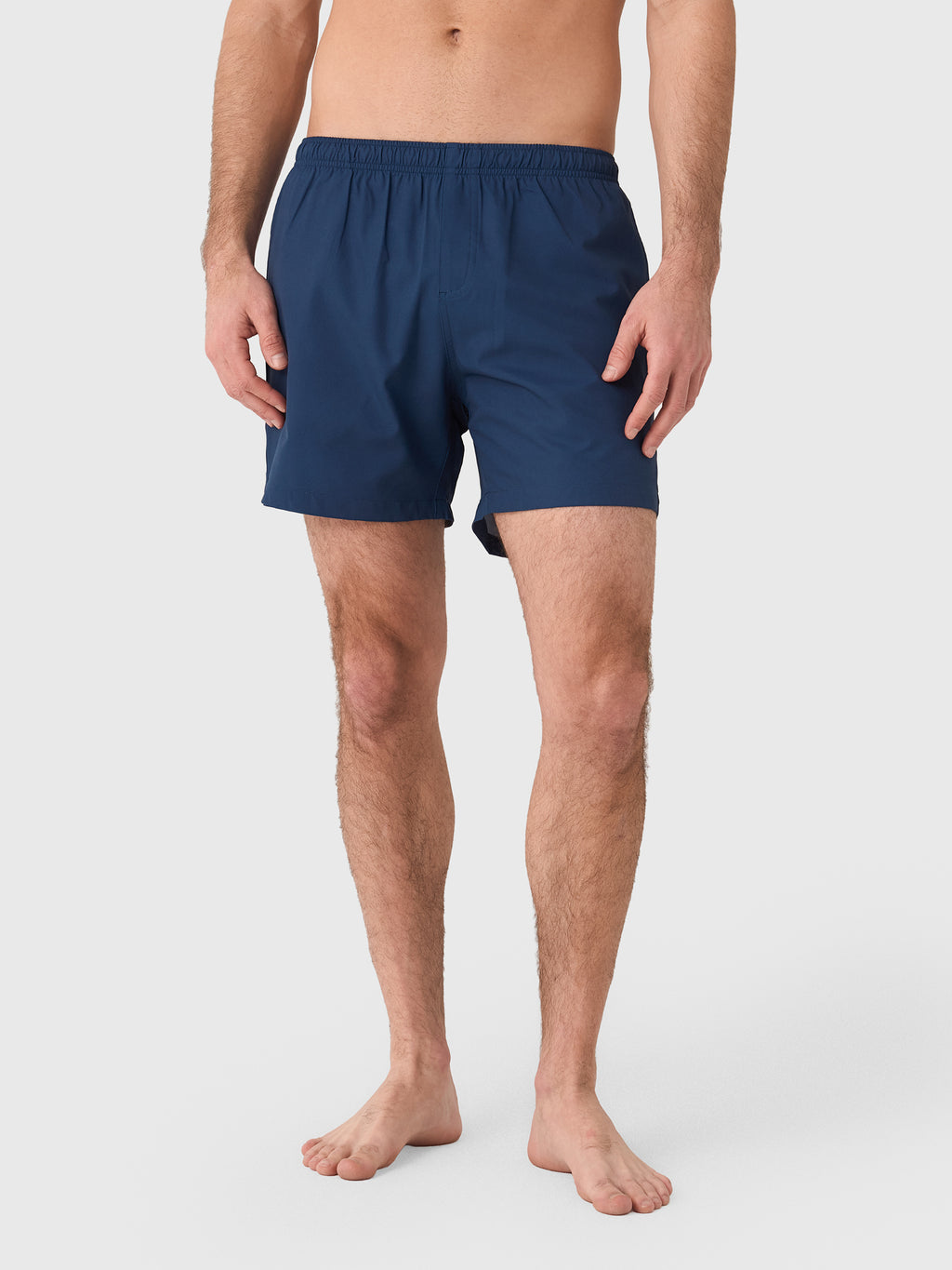 Bermies Men's Navy Calm Crest Swim Trunk - Saint Bernard