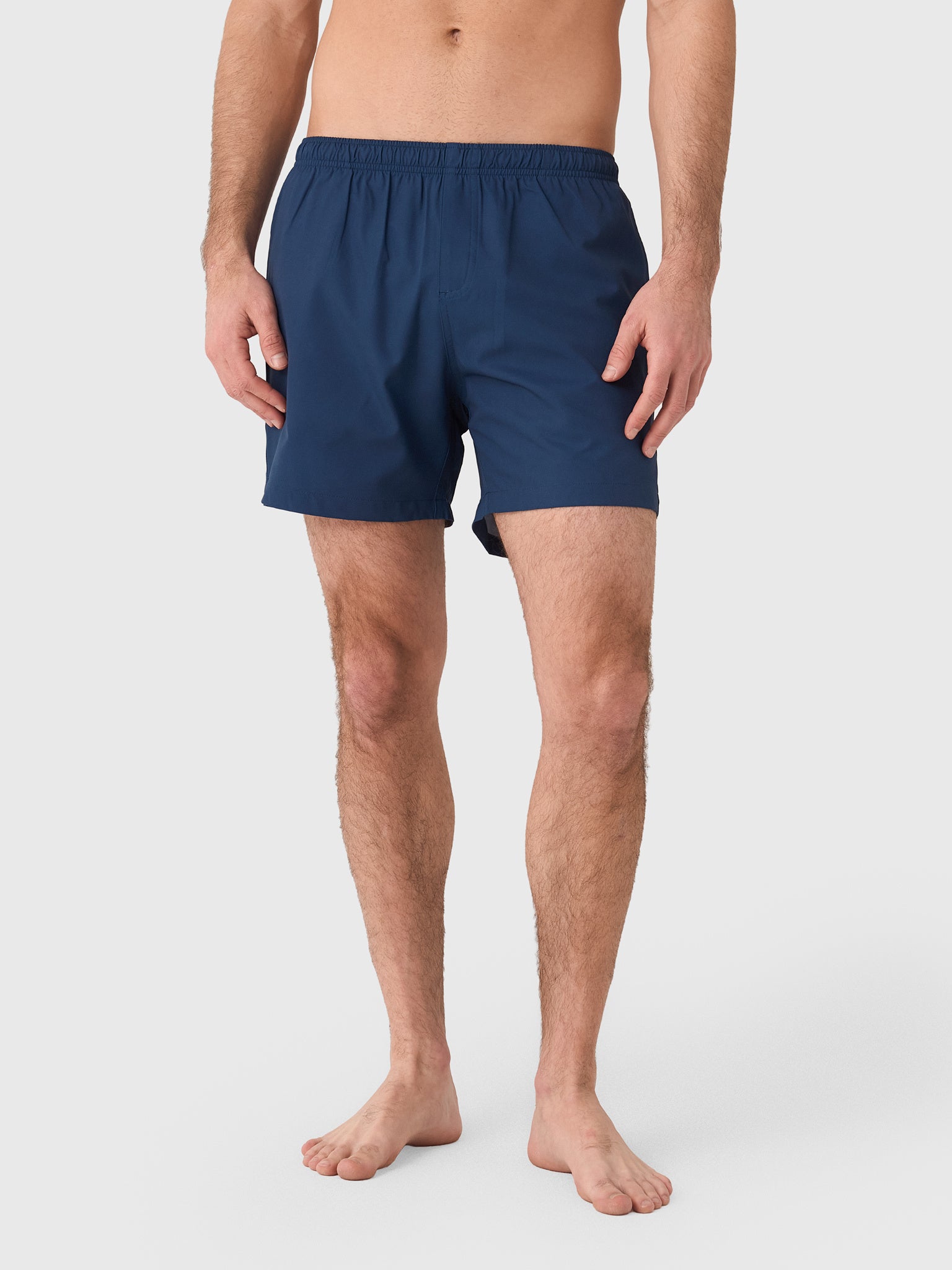 Bermies Men's Navy Calm Crest Swim Trunk - Saint Bernard