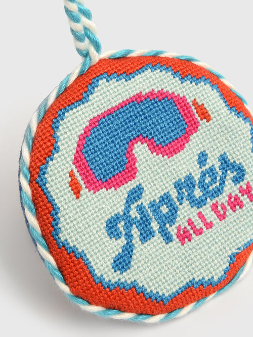 Furbish Needlepoint Ornament