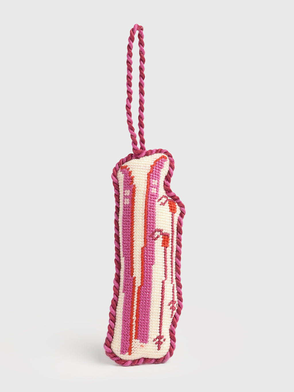 Furbish Needlepoint Ornament - Saint Bernard