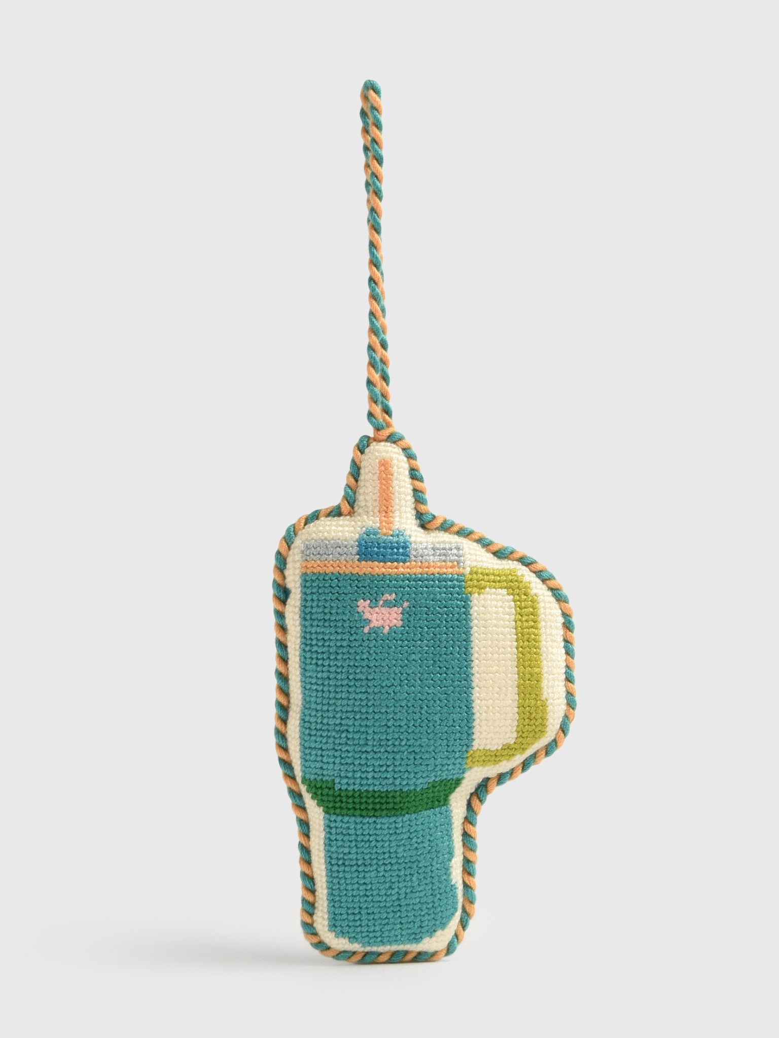 Furbish Needlepoint Ornament - Saint Bernard