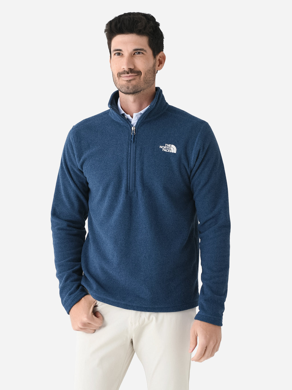 The North Face Men's Textured Cap Rock Quarter-Zip - Saint Bernard